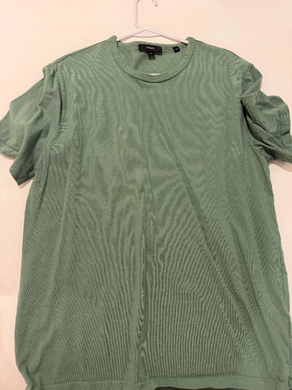 Vince Pima Cotton Piqué Crew Neck T-Shirt